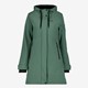 Dames softshell parka jas groen