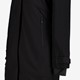 Dames softshell parka jas zwart