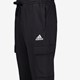 Heren cargo joggingbroek zwart