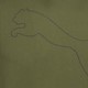 Performance Cat heren sport T-shirt groen