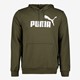 Essentials Big Logo heren hoodie donkergroen