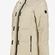 Dames parka winterjas waterafstotend beige