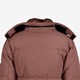 Dames parka winterjas waterafstotend roze