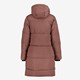 Dames parka winterjas waterafstotend roze