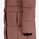 Dames parka winterjas waterafstotend roze