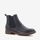 Tamaris lage Chelsea boots donkerblauw