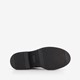 Leren dames veterboots zwart