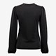 Dames trui zwart met glinster details