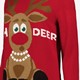Dames kersttrui met Rudolf rood