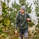 Heren hoodie groen