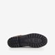 Leren dames veterboots bruin