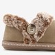 Cozy Campfire gevoerde dames pantoffels