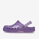 Baya Clog kinder klompen paars glitter