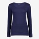 TwoDay dames  shirt katoen blauw