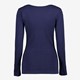 Dames shirt katoen blauw