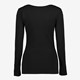 Dames shirt katoen zwart