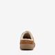 Relaxed Fit suede heren sloffen bruin