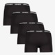Heren boxershorts 4-pack zwart