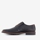 Leren heren veterschoenen blauw
