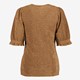 Dames top goudkleurig