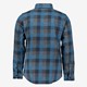Flanellen heren overhemd blauw geruit