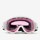 Dames skibril roze lens