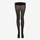 Dames fleece panty zwart