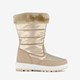 Gevoerde dames snowboots goud