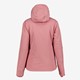 Dames softshell ski-jas roze