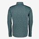 Heren skipully met rits groenblauw
