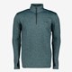 Heren skipully met rits groenblauw