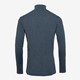 Heren skipully met rits blauw
