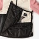 Dames anorak ski-jas roze beige