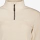 Dames skipully met rits beige