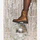 Dames veterboots brons