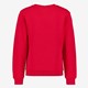 Jongens sweater met tekstopdruk rood