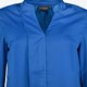 Satijnachtige dames blouse kobalt blauw