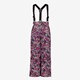 Kinder skibroek met bretels roz