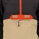 Kinder anorak ski-jas zwart beige