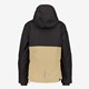 Kinder anorak ski-jas zwart beige