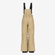Kinder skibroek met bretels beige