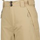 Kinder skibroek met bretels beige