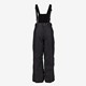 Kinder skibroek met bretels grijs