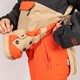 Kinder anorak ski-jas zwart beige