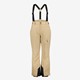Heren skibroek met bretels beige
