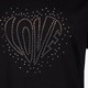 Dames T-shirt met strass steentjes