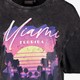 Dames T-shirt met acid wash en print