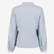 Dames blouse gestreept lichtblauw