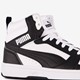 Rebound V6 Mid jongens sneakers zwart wit