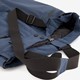 Heren skibroek met bretels blauw